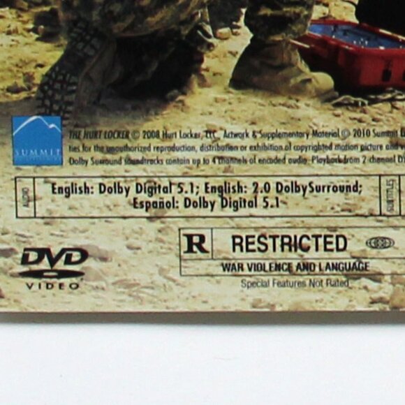 The Hurt Locker Video on DVD with Case And Outer Sleeve - Picture 11 of 12